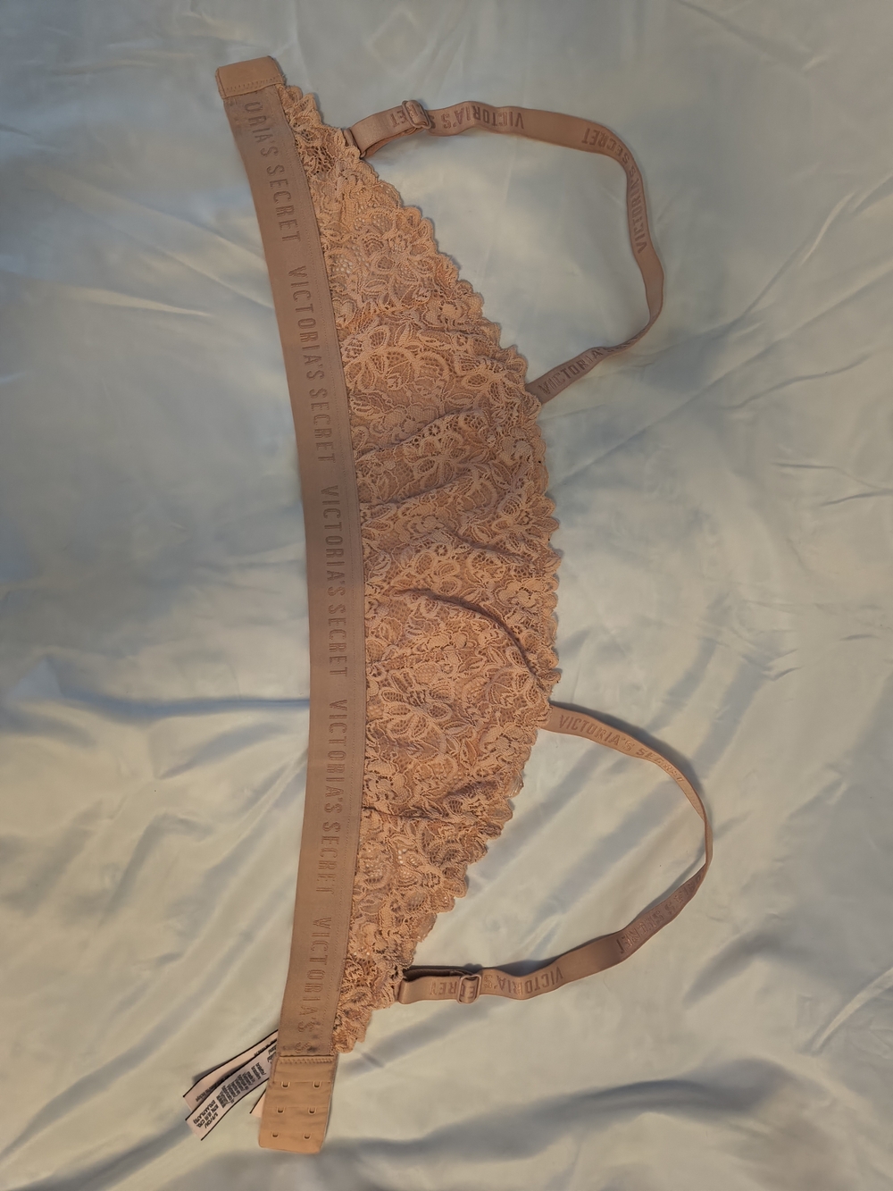 Victoria's Secret Lace Bralette in Blush Peach